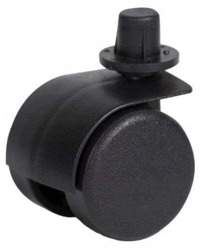 Koło meblowe z trzpieniem z nakładką 40 mm 25 kg do paneli