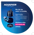 Zestaw 2 wkładów filtrujących do butelki Aquaphor