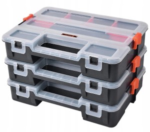 Organizer warsztatowy z uchwytem łączony 3 sztuki 31,5x22,5 cm