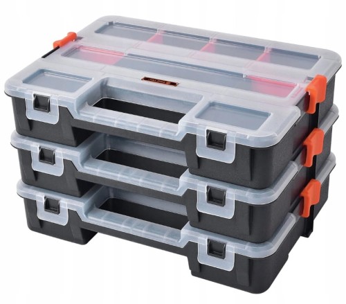 Organizer warsztatowy z uchwytem łączony 3 sztuki 31,5x22,5 cm