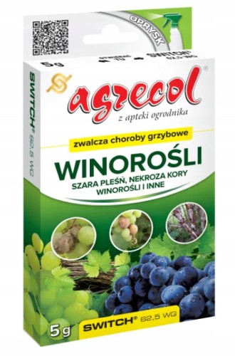Oprysk na choroby grzybowe winorośli 5 g szara pleśń