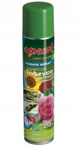 Spray przeciwko mszycom do kwiatów domowych roślin zewnętrznych 250 ml 