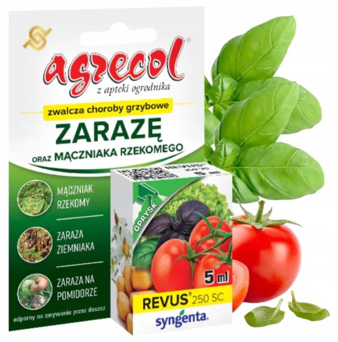 Środek na zarazę pomidorów warzyw 5 ml choroby grzybowe mączniaka