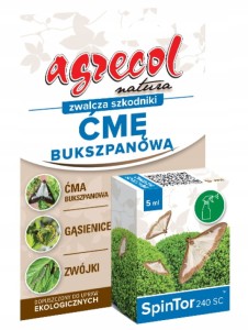 Środek zwalczający ćmę bukszpanową 5ml oprysk na stonke