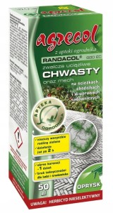 Środek zwalczający mech i chwasty na chodnikach i podjazdach 50ml