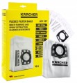 Karcher oryginalne worki do odkurzacza filtracyjne flizelinowe 4 sztuki