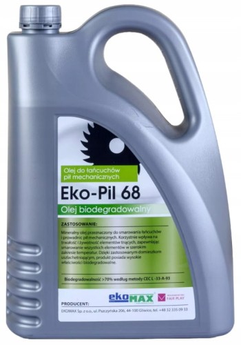 Olej łańcuchowy 5L do łańcuchów pił mechanicznych prowadnic