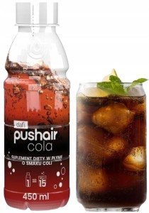 Suplement diety smak coli 450ml syrop do saturatora DAFI Pushair