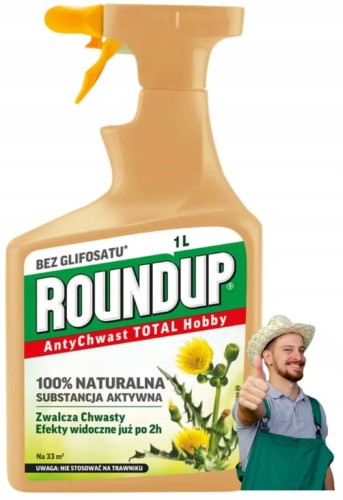 Środek chwastobójczy gotowy do użycia 1 l spray Roundup