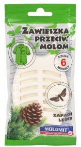 Zawieszka perfumowana przeciw molom zapach leśny