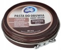 Pasta do obuwia brązowa 40 ml nabłyszczająca wodoodporna