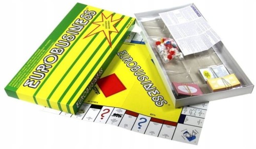 Eurobiznes taktyczna gra planszowa biznesowa Eurobusiness