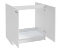 Szafka kuchenna biała pod zlewozmywak 80x50 stojąca