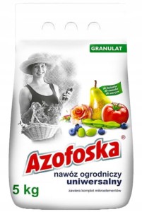 Nawóz ogrodniczy granulat uniwersalny Azofoska 5kg
