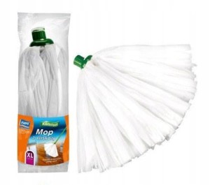 Mop paskowy wiskozowy biały super chłonny XL