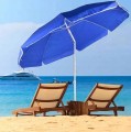 Parasol plażowy ogrodowy przeciwsłoneczny 180 cm niebieski