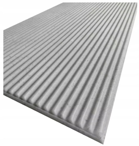 Panele ścienne dekoracyjne 100x50 cm opakowanie 8 sztuk szare