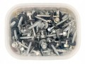 Wkręt farmerski montażowy fasadowy samowiercący 4,8x35 mm 100 sztuk chrom