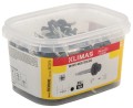 Wkręt farmerski montażowy elewacyjny samowiercący 4,8x35 mm 100 sztuk szary
