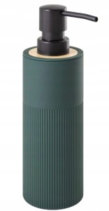 Dozownik łazienkowy do mydła w płynie butelkowa zieleń 300 ml