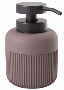 Dozownik łazienkowy do mydła w płynie fioletowy 450 ml 