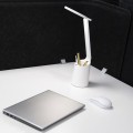 Lampka biurkowa nocna biała 230 V 12,5 x 36,5 cm