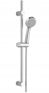 Zestaw prysznicowy natryskowy z drążkiem 70 cm chrom Cento
