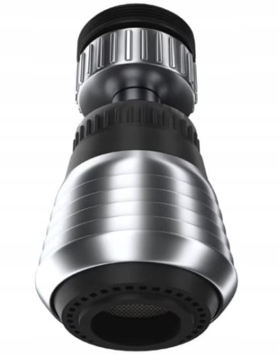 Aerator do baterii 2-funkcyjny z redukcją krótki