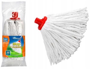 Mop sznurkowy bawełniany M okrągły super chłonny