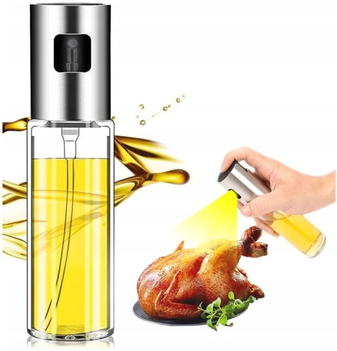 Dozownik do oliwy octu 100 ml kuchenny przezroczysty