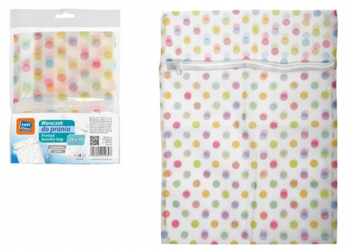 Woreczek do prania na bieliznę z zamkiem błyskawicznym 28x40 cm