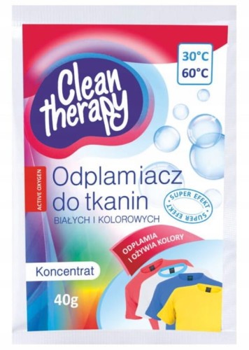 Odplamiacz do tkanin białych i kolorowych 40 g