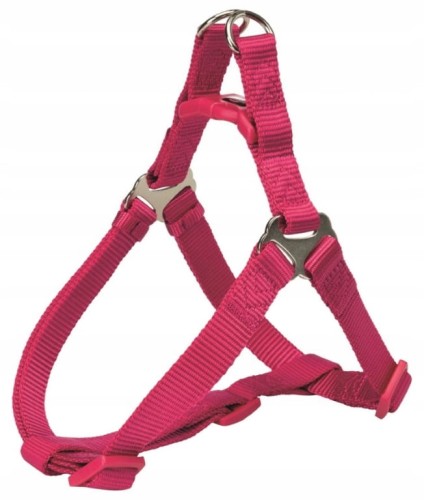 Szelki dla psa XS-S: 30-40 cm/10 mm różowe zapinane