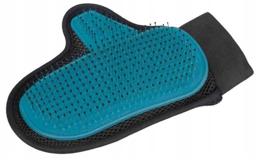 Trixie Rękawica do wyczesywania sierści z rzepem 18x24 cm 