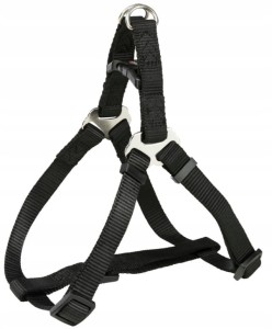 Trixie Szelki dla psa S 40-50 cm/15 mm czarne zapinane 
