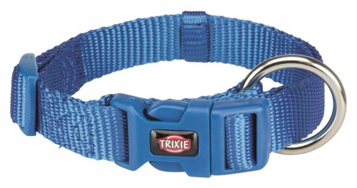 Trixie Obroża regulowana dla psa 22-35cm/10 mm niebieska