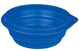 Trixie Miska podróżna składana silikonowa 500 ml 14 cm