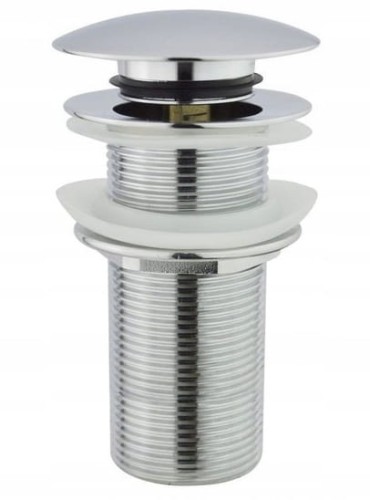 Spust umywalkowy korek klik-klak 110 mm 