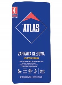 Klej do płytek uelastyczniony mrozoodporny ATLAS 25 kg 