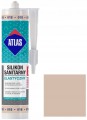 Atlas Silikon elastyczny sanitarny 280 ml pastelowy beż