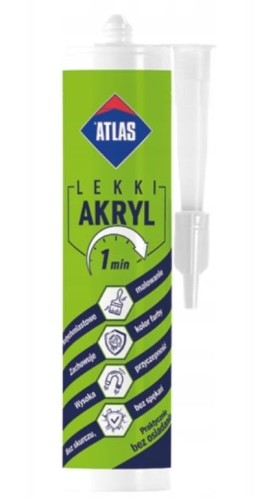 Atlas Lekki akryl 300 ml błyskawiczny - 1min