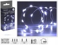 Lampki LED 195 cm łańcuch świetlny na baterie
