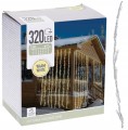 Kurtyna świetlna girlanda  320 LED 1 m barwa ciepła