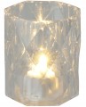 Mini lampka LED 4,7x6 cm przezroczysta