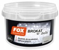 Fox Brokat do farb w żelu 200 g Srebrny