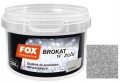 Fox Brokat do farb w żelu 200 g Srebrny