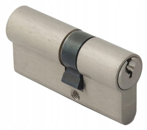 Wkładka do zamka bębenkowa satynowa  30/35 mm + 3 klucze