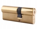 Wkładka do zamka drzwi mosiądz 30/45 mm + 3 klucze