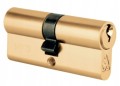 Wkładka do zamka z gałką 45/45 mm Mosiężna + 3 klucze