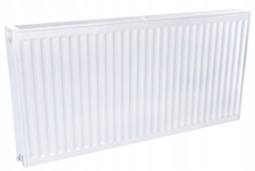 Grzejnik stalowy typ C dwupanelowy biały 60x120 cm